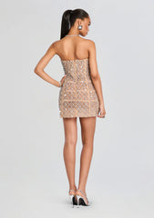 Kathleen Crystal Embellished Dress