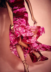 Teryn Silk Chiffon Dress