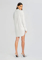 Maddox Embellished Shirt Dress