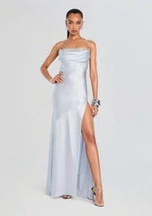 Emery Embellished Silk Dress