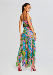 Teryn Silk Chiffon Dress