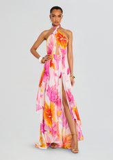 Ina Silk Chiffon Dress