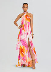 Ina Silk Chiffon Dress