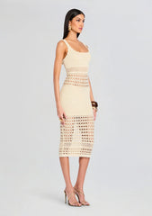 Avril Knit Crochet Dress