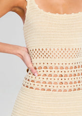 Avril Knit Crochet Dress