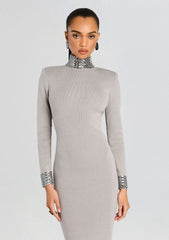 Monroe Embellished Knit Dress