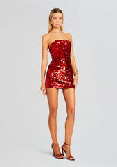 Nolia Sequin Embellished Dress