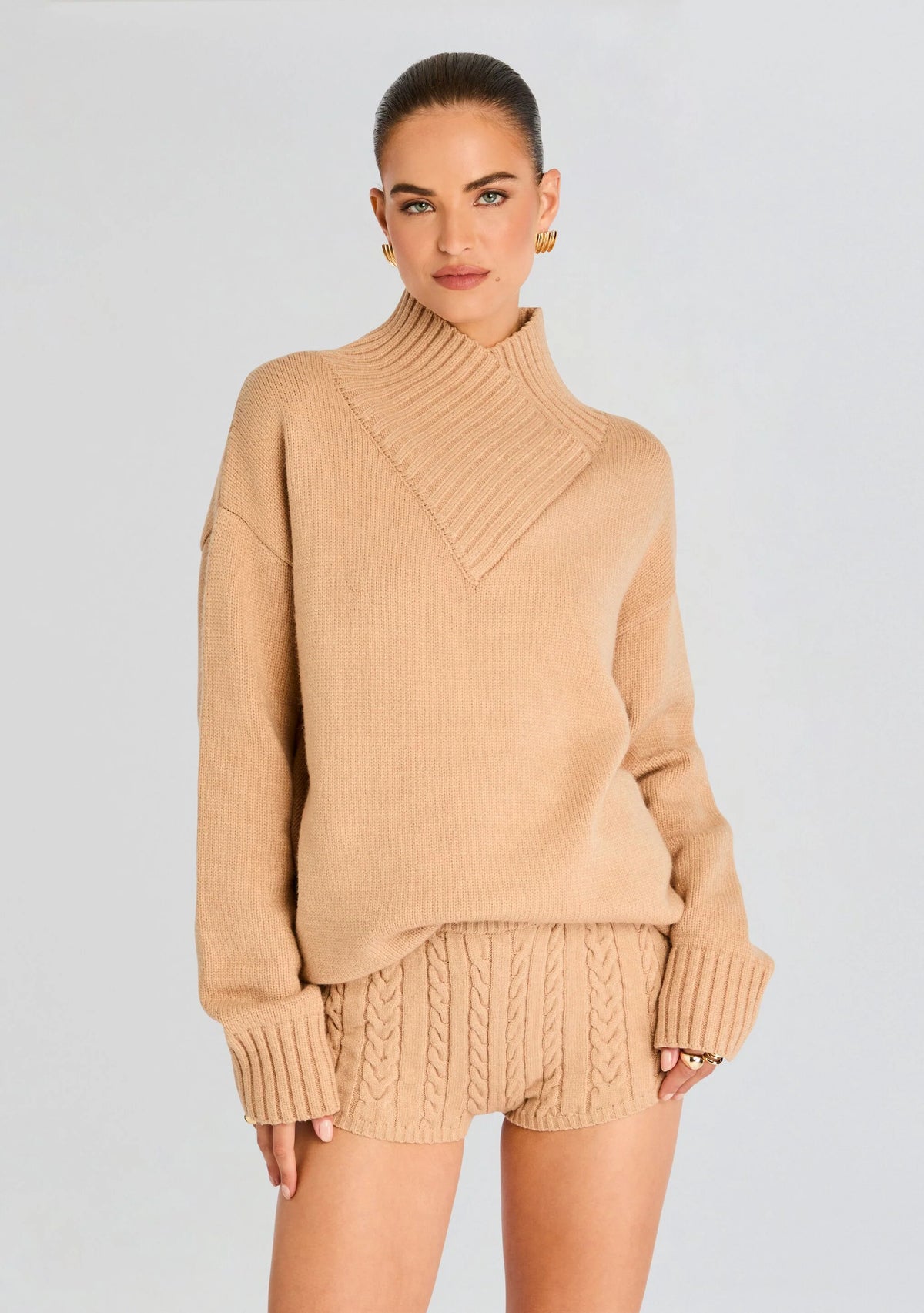 Dessa Chunky Knit Sweater Dress