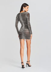 Jacqueline Crystal Embellished Dress