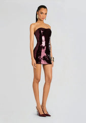 Cecil Sequin Dress